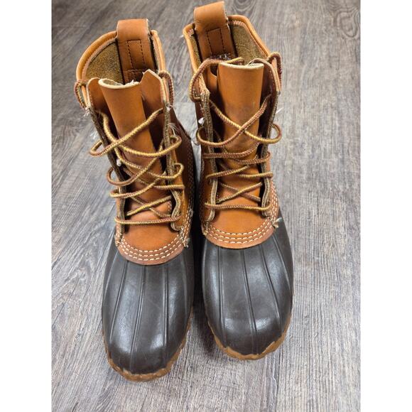 L.L. Bean Men's Made in USA Vintage Maine Hunting Shoe Waterproof Boots Size 7 - Picture 8 of 11